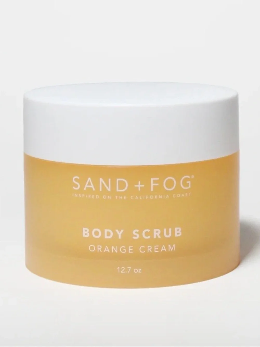 Sand + Fog Orange Cream Body Scrub - 12.7 oz, Orange
